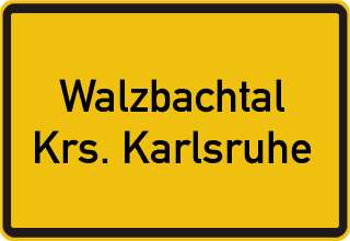 Walzbachtal Krs. Karlsruhe