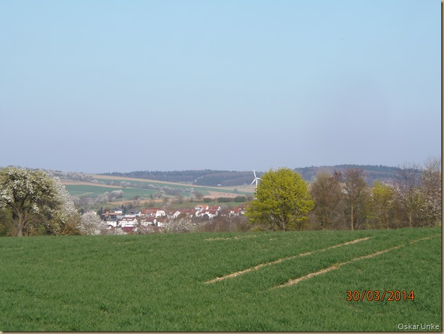 Blick auf Wössingen