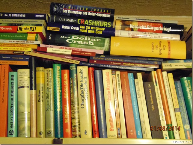 Bücherwelt im Bunker