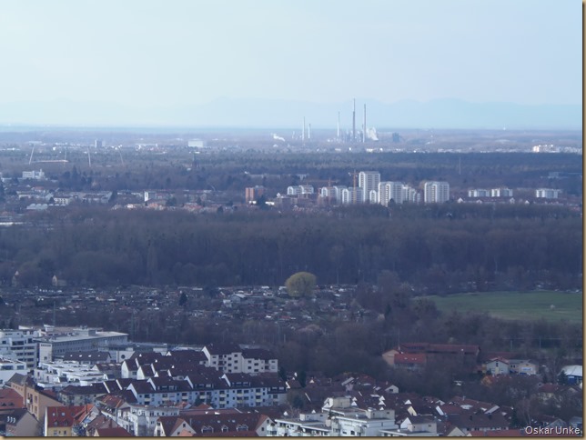 Blick auf Karlsruhe