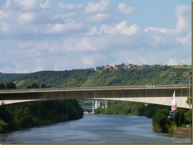 Neckarbrücke bei Obrigheim